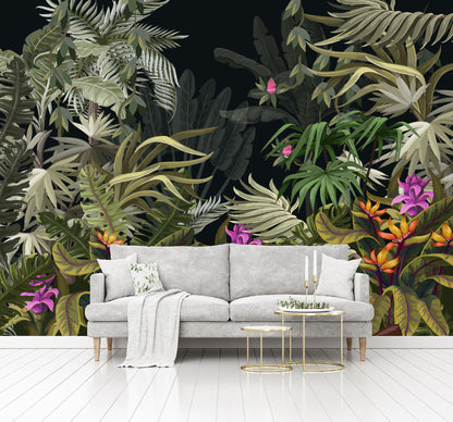 Vinilo Mate Selva Tropical 084