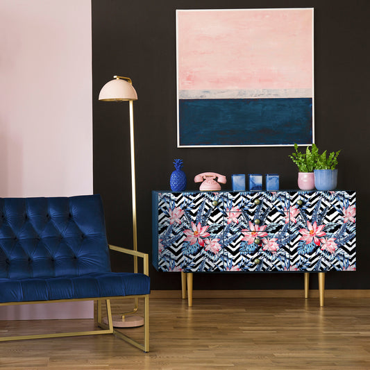 Vinilo Tropical para Muebles Modelo 887