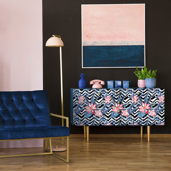 Vinilo Tropical para Muebles Modelo 887