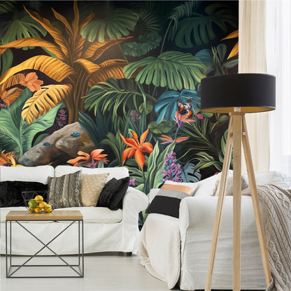 Mural Hojas Tropicales - MT407