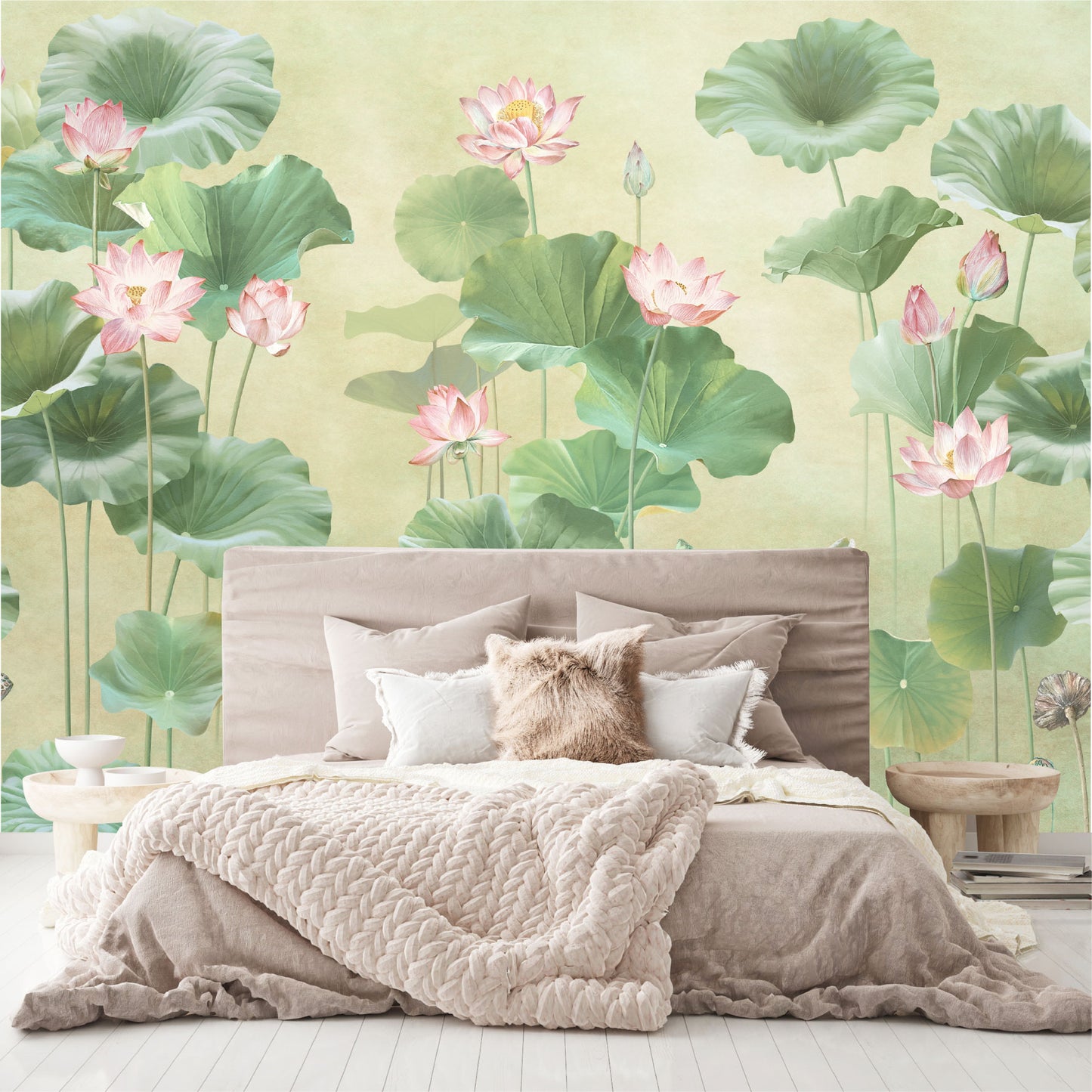 Mural Amanecer en Loto - MT564