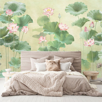 Mural Amanecer en Loto - MT564