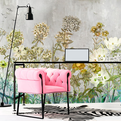 Mural Tropical Estilo Acuarelado - MT585