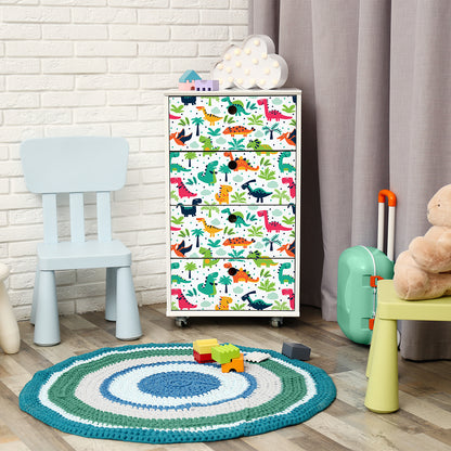 Vinilo para Muebles Dinosaurios Tropicales - MI103