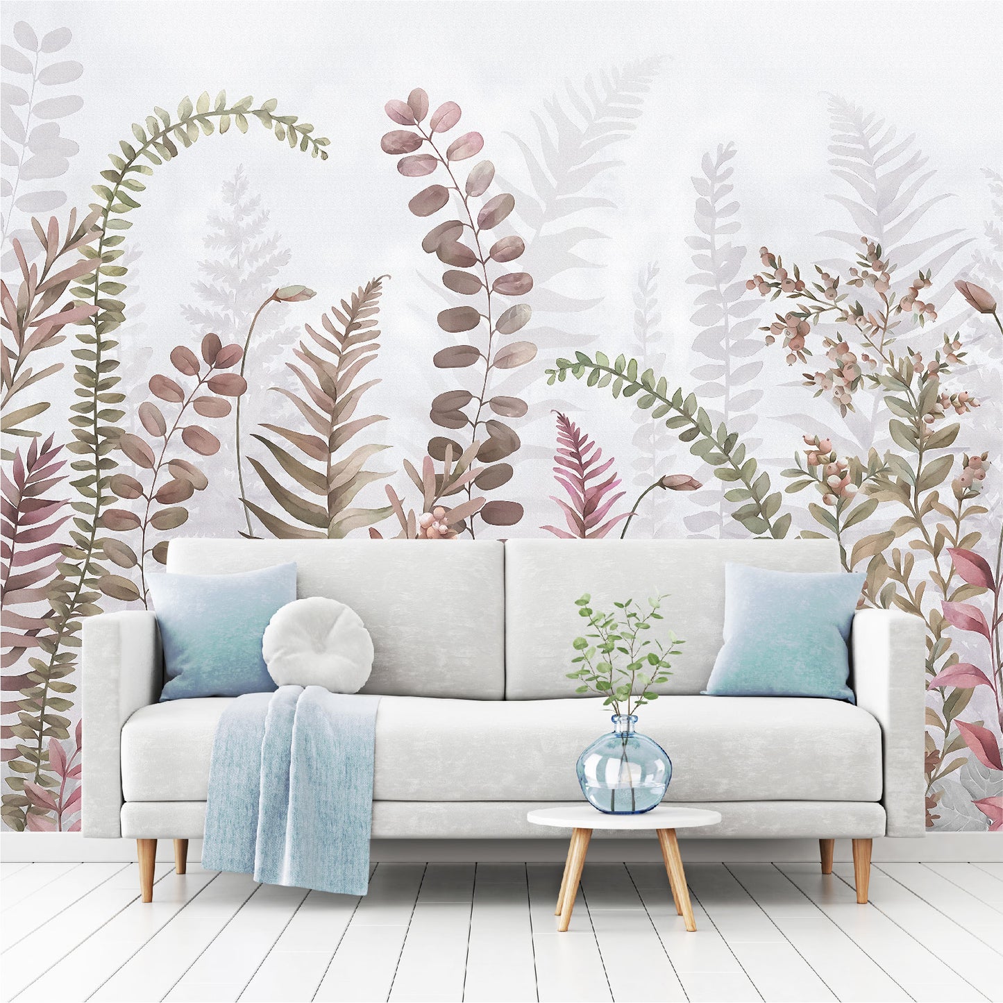 Mural Hojas Tropicales - MT378