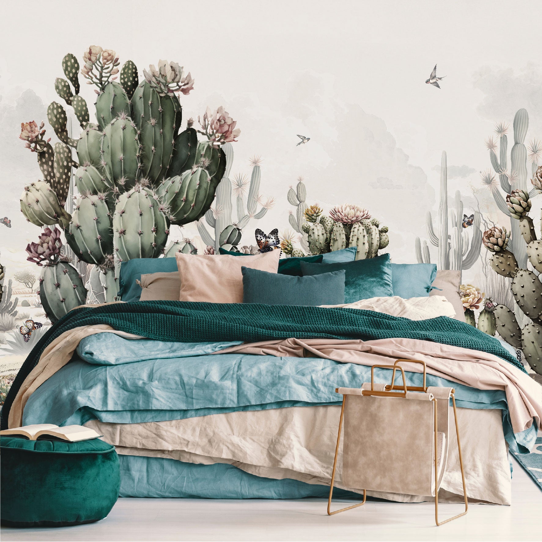 Mural Tropical Cactus - MT393
