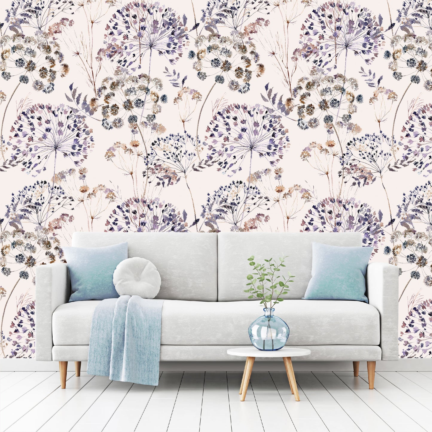 Mural Mate Flores Estilo Boho - MT425