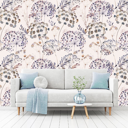 Mural Mate Flores Estilo Boho - MT425