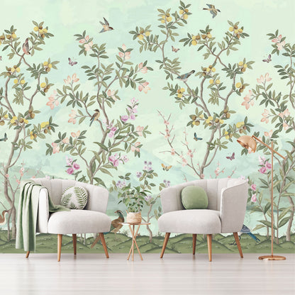 Mural árbol Chinoiserie - MT556
