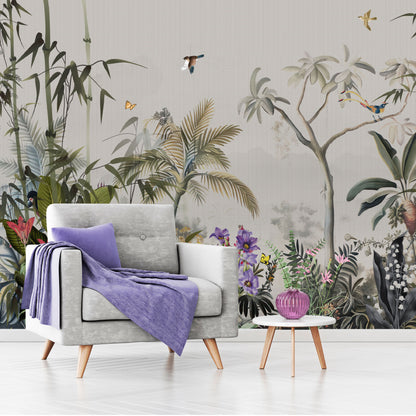Mural Tropical Selva Vintage  - MT579