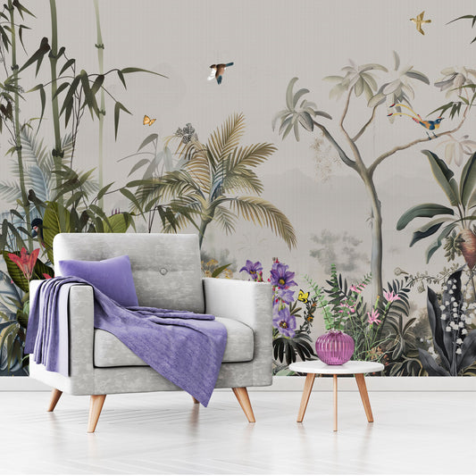 Mural Tropical Selva Vintage  - MT579