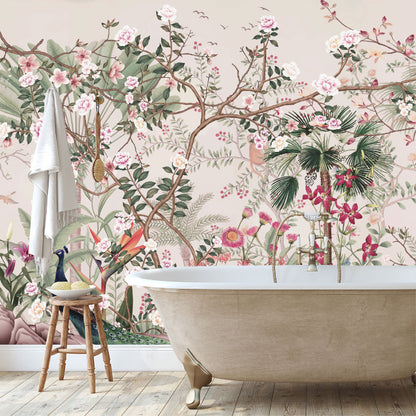 Mural Jardín Tropical con Flores Silvestres - MT570