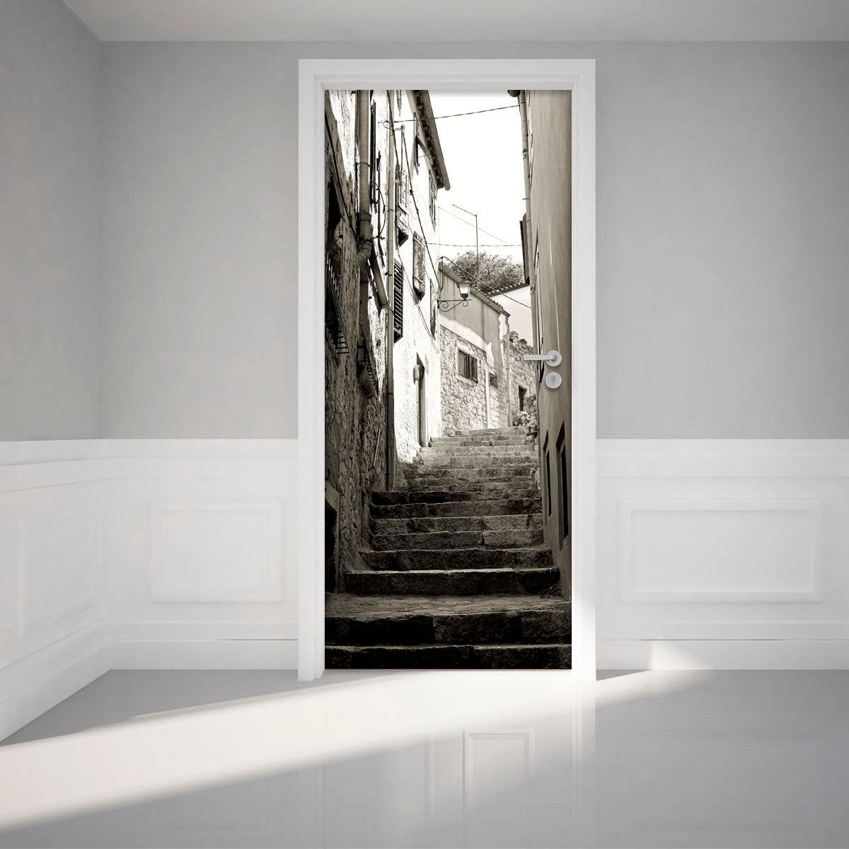 Vinilo Decorativo Para Puertas - Pequeño camino - VP003