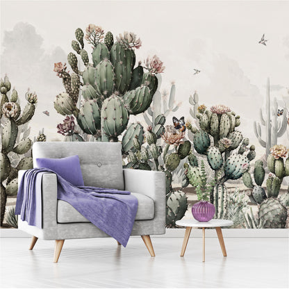 Mural Tropical Cactus - MT393
