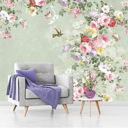 Mural Flores Vintage - MT398