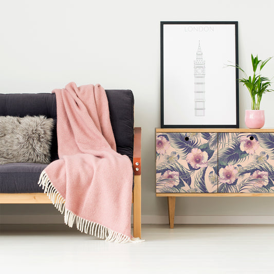 Vinilo Tropical para Muebles Modelo 1327