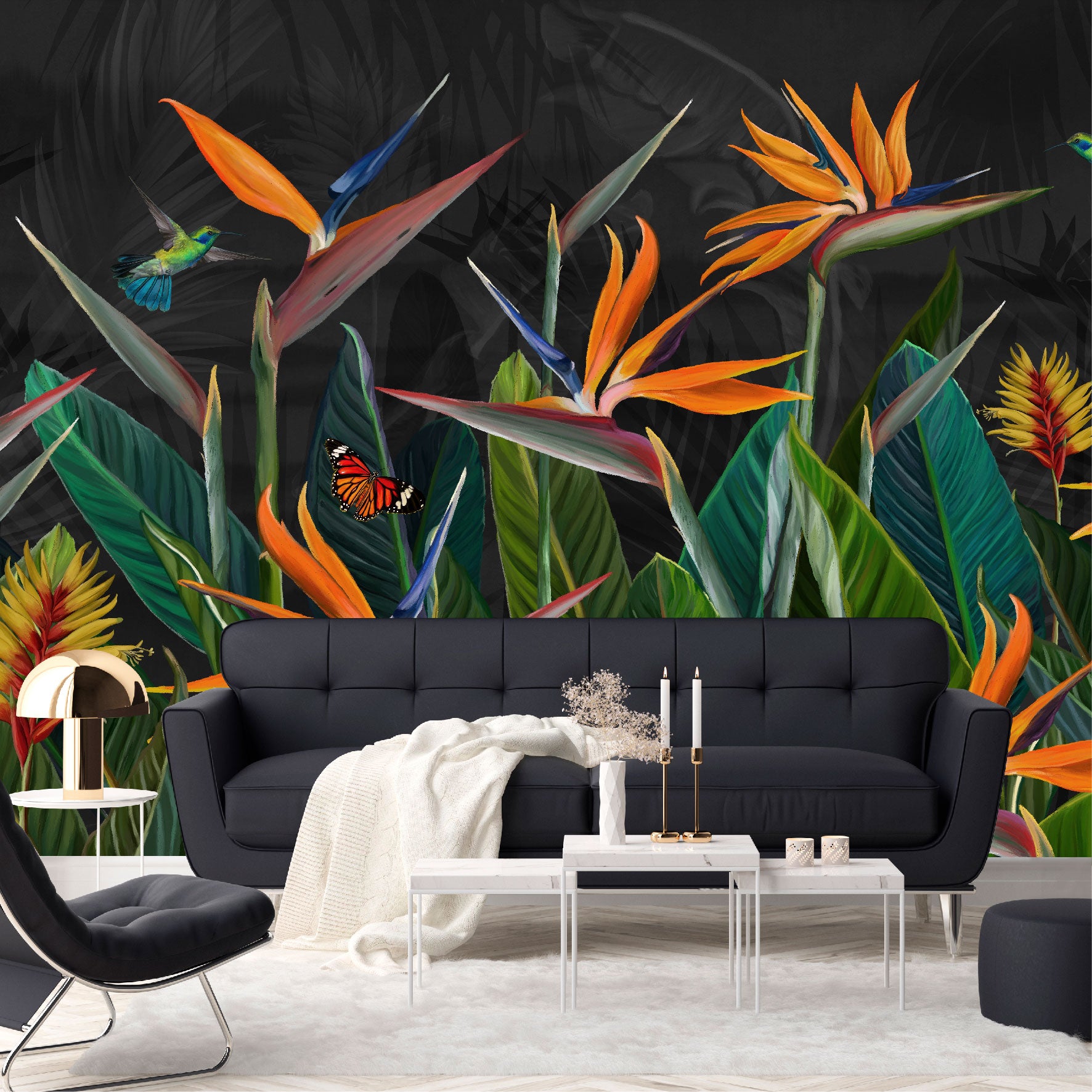 Mural Plantas tropicales - MT492