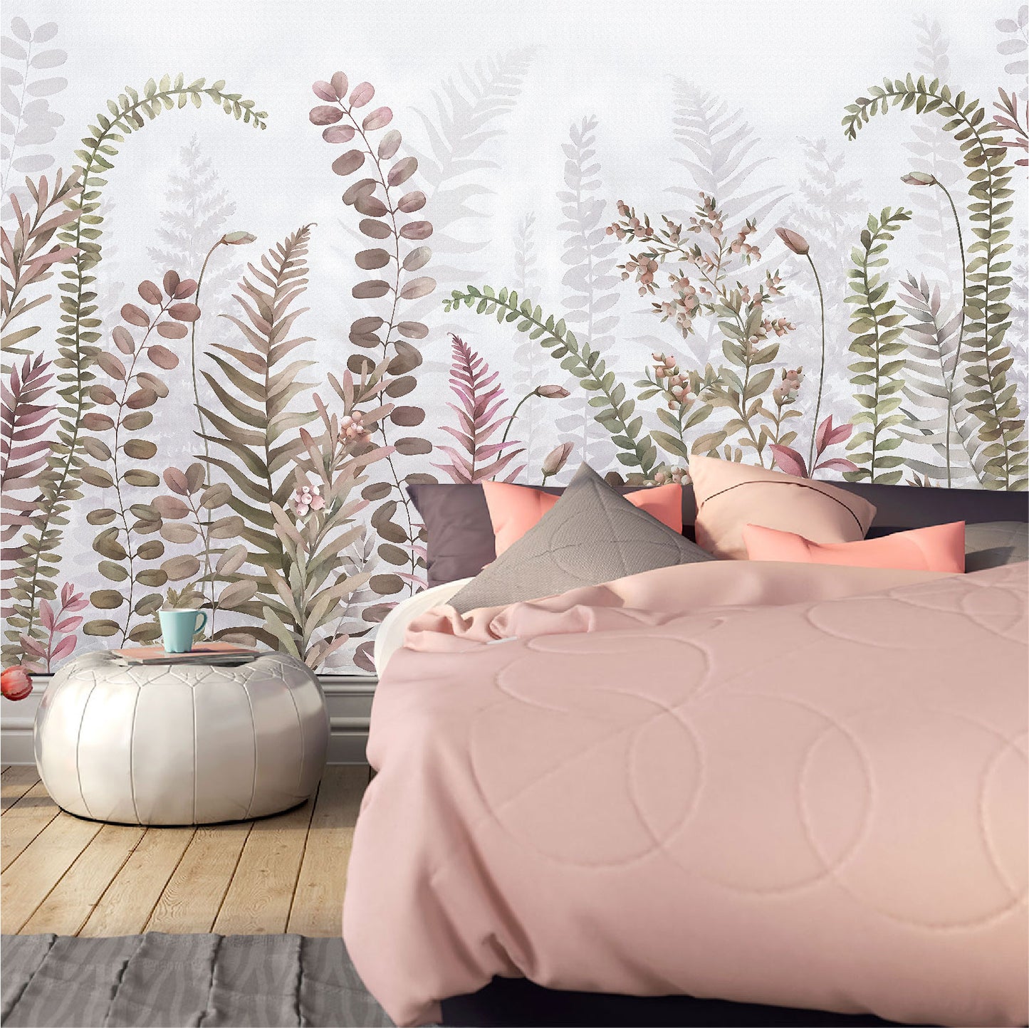 Mural Hojas Tropicales - MT378