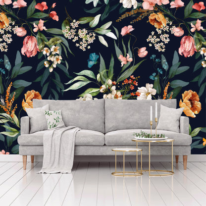 Mural Flores Tropicales - MT222