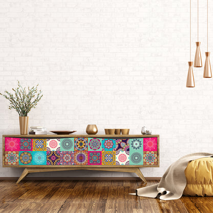 Vinilo Mandalas para Muebles Modelo 201