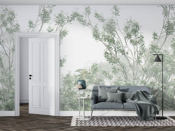 Mural Hojas Tropicales - MT605