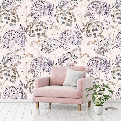 Mural Mate Flores Estilo Boho - MT425