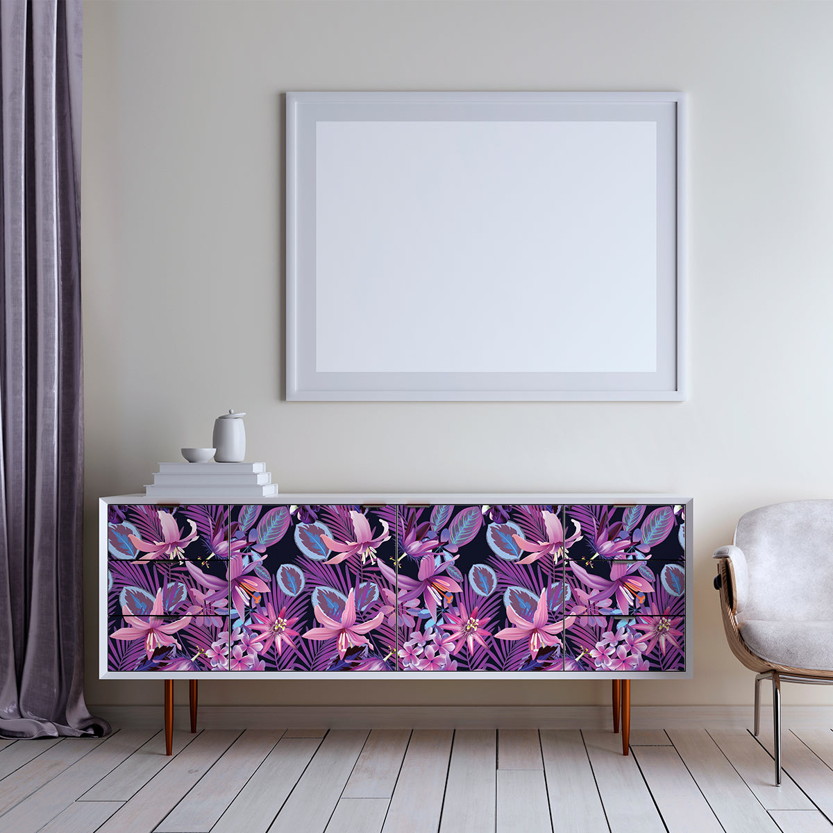 Vinilo Tropical para Muebles - M1561
