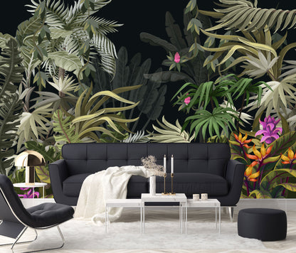 Vinilo Mate Selva Tropical 084