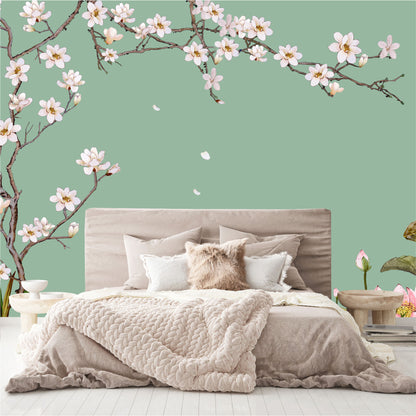 Mural Árbol con flores blancas - MT473