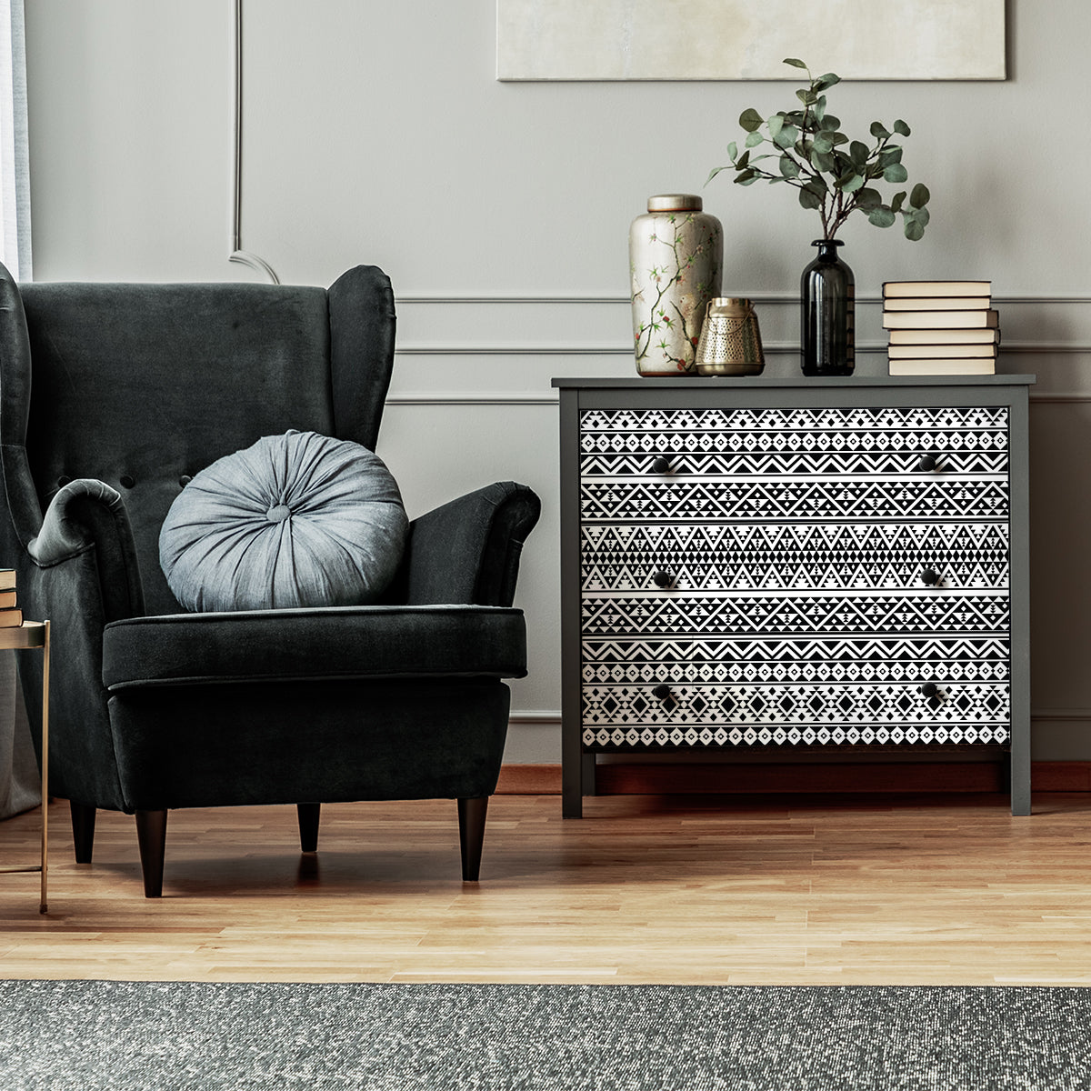 Vinilo para Muebles Étnico - MET2149
