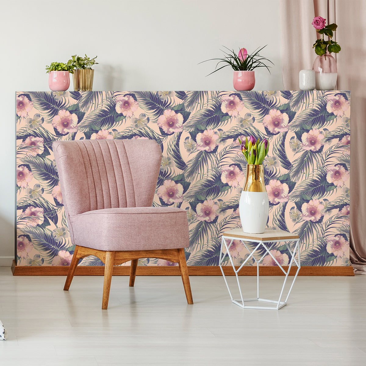 Vinilo Tropical para Muebles Modelo 1327