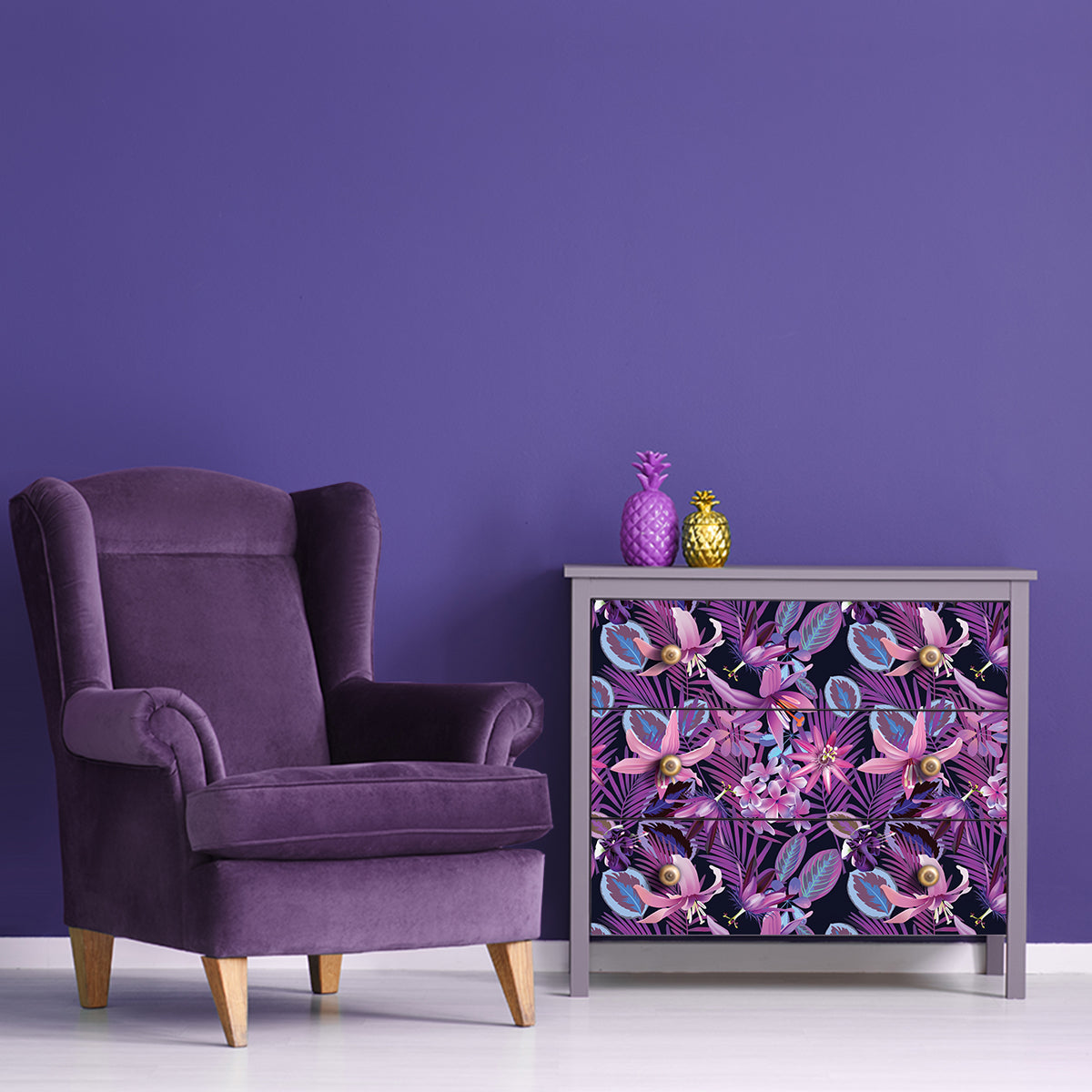 Vinilo Tropical para Muebles - M1561