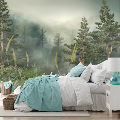 Mural Tropical Bosque Neblinoso - MT562