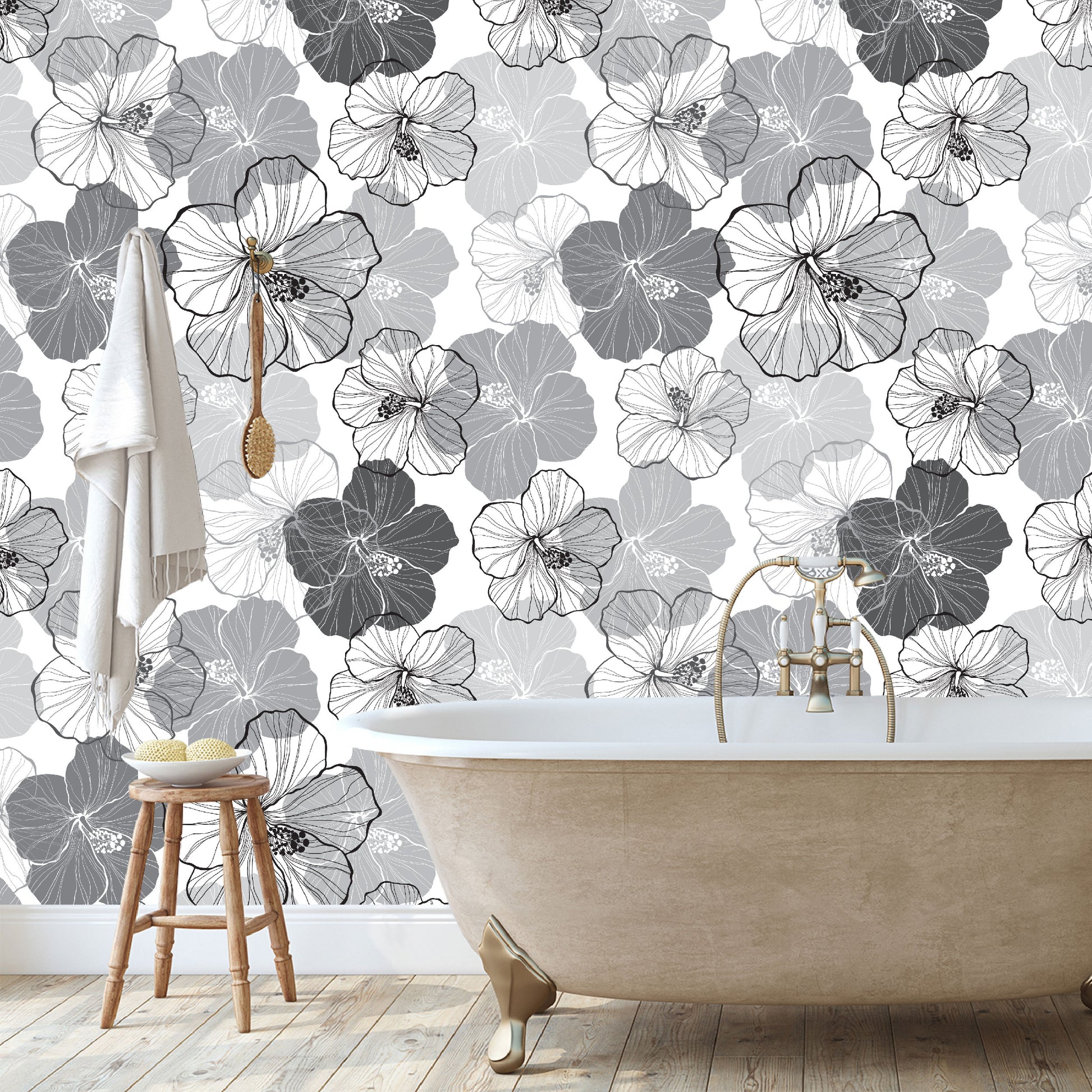Vinilo Mate Floral - Modelo 1218