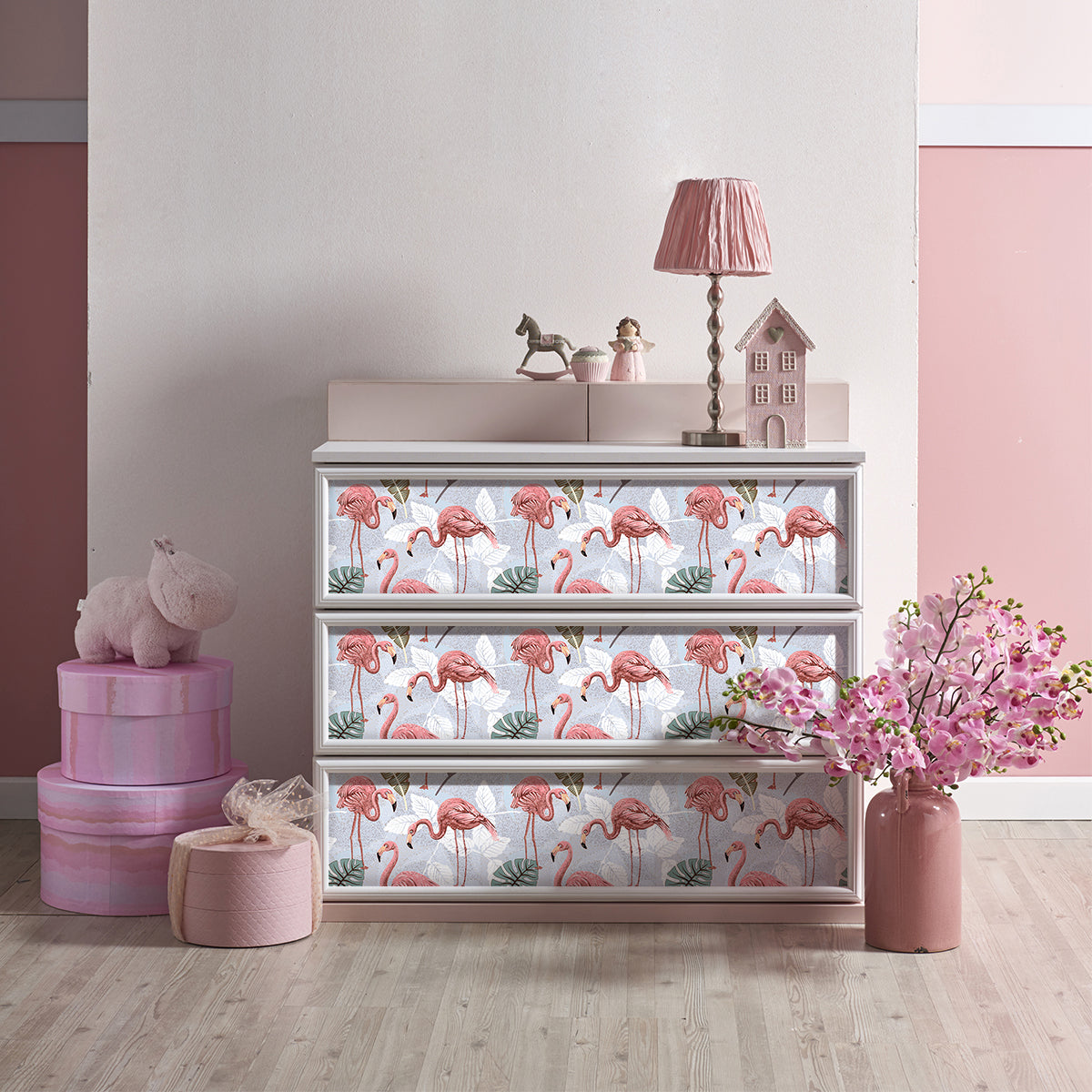 Vinilo Tropical para Muebles Modelo 732