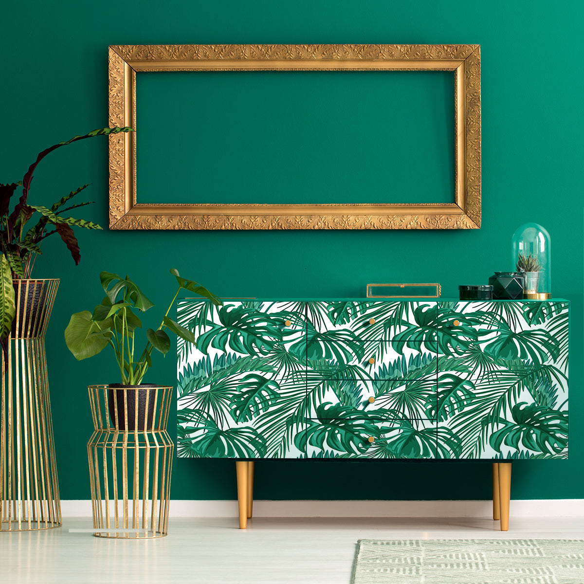 Vinilo Tropical para Muebles Modelo 611