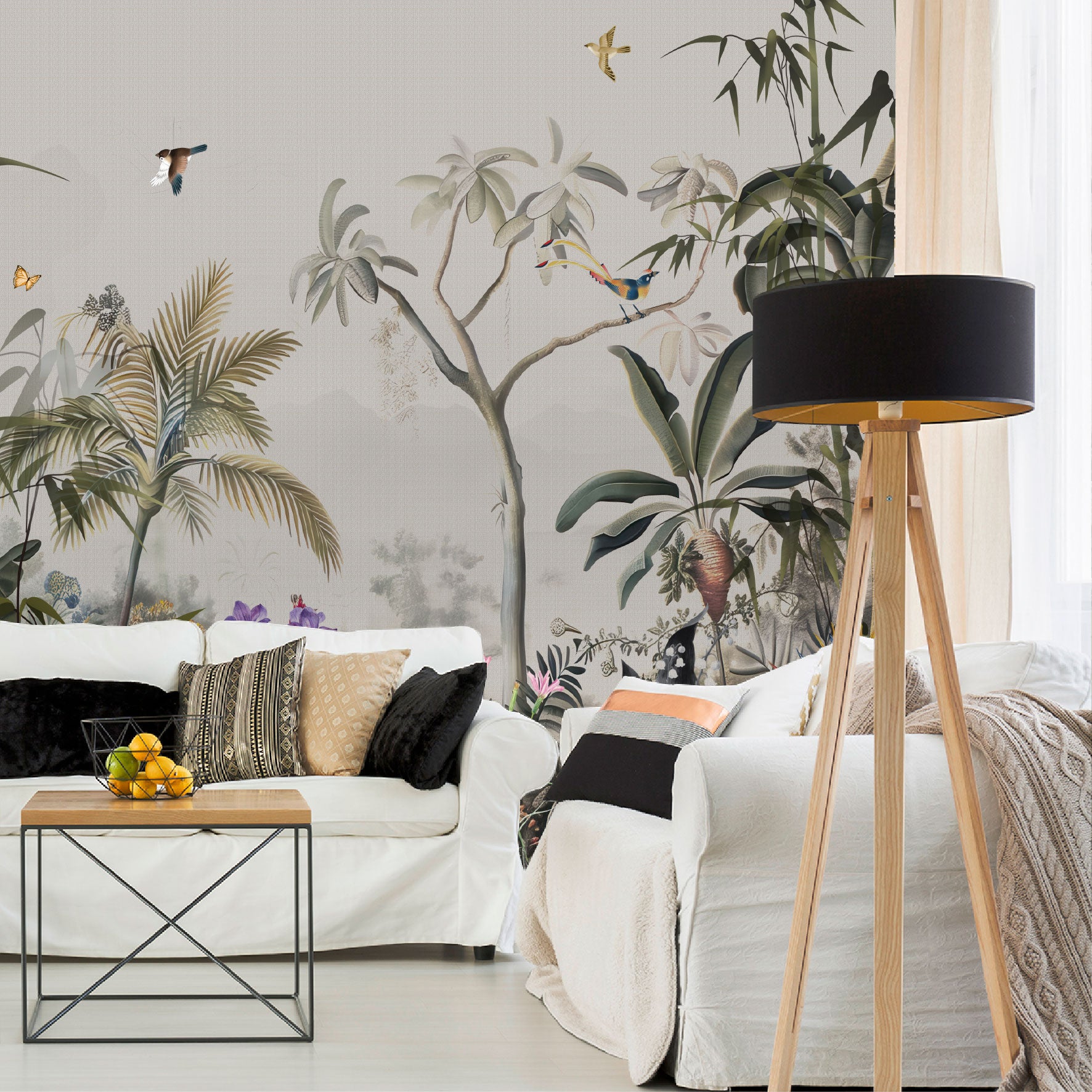 Mural Tropical Selva Vintage  - MT579