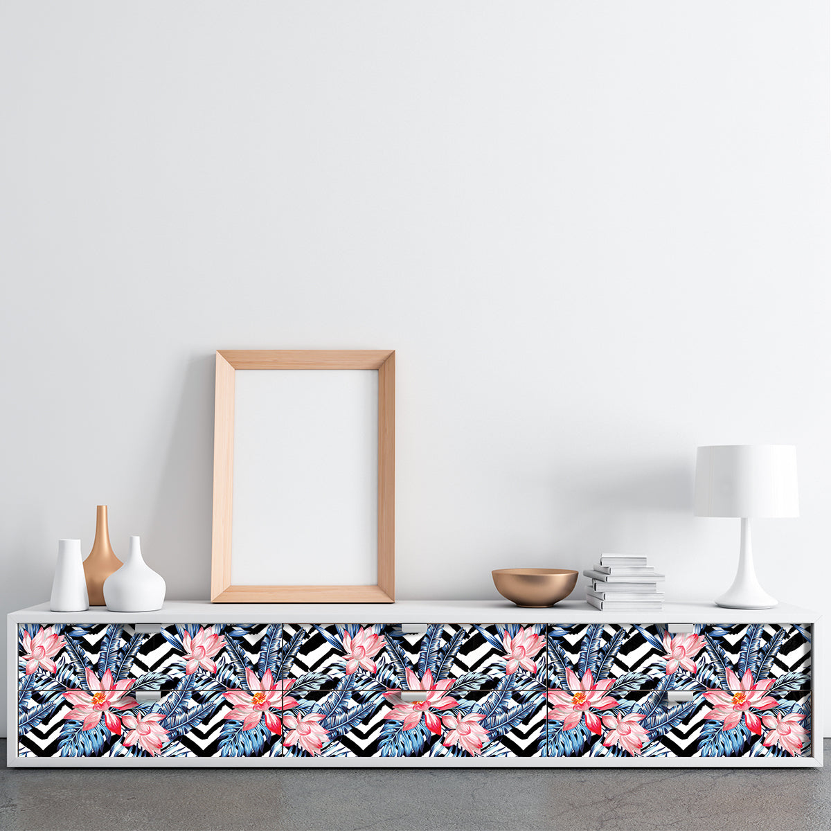 Vinilo Tropical para Muebles Modelo 887