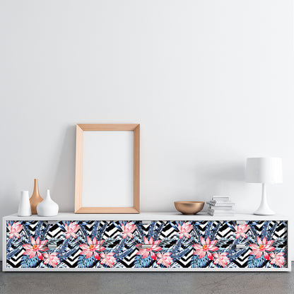 Vinilo Tropical para Muebles Modelo 887