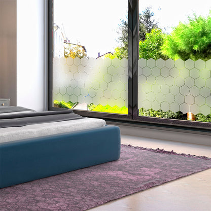 Vinilo Esmerilado Hexagonal 100x60cm  - VE003