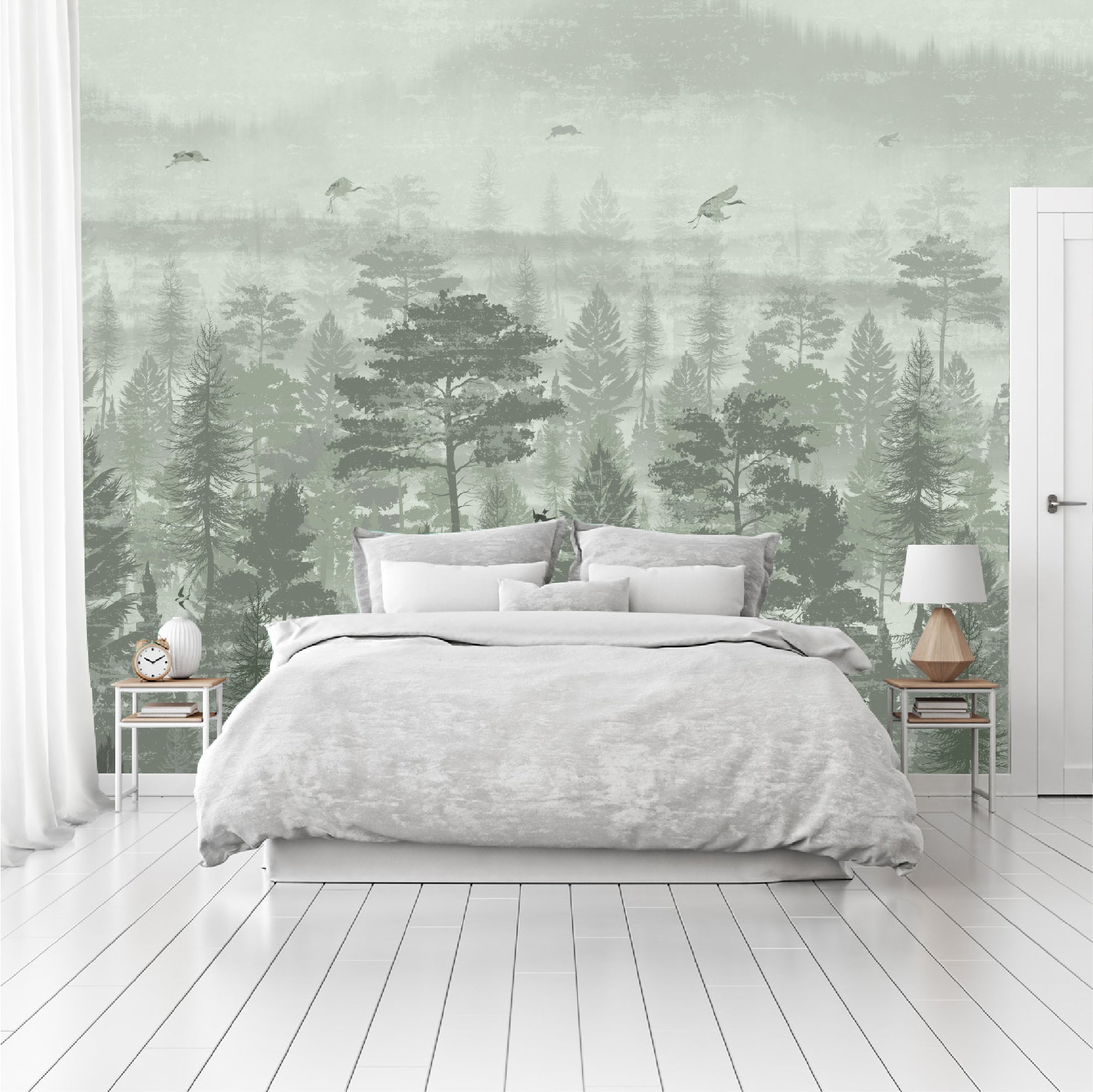Mural Bosque Grunge - MT274