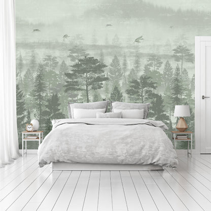 Mural Bosque Grunge - MT274
