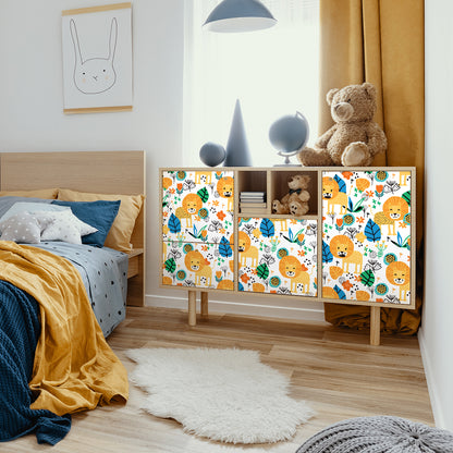 Vinilo para Muebles El Rey León de la Jungla - MI049