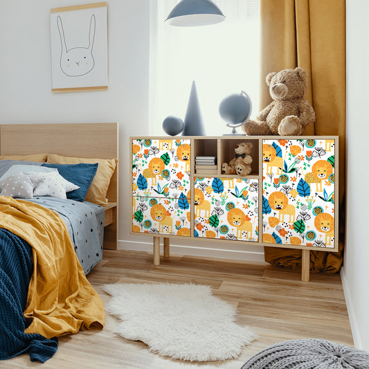 Vinilo para Muebles El Rey León de la Jungla - MI049
