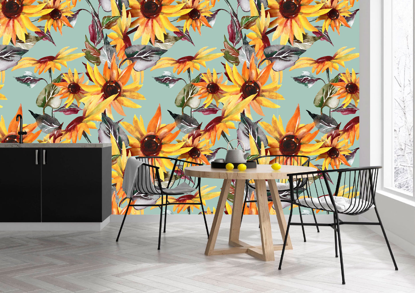 Vinilo Mate Girasoles 109
