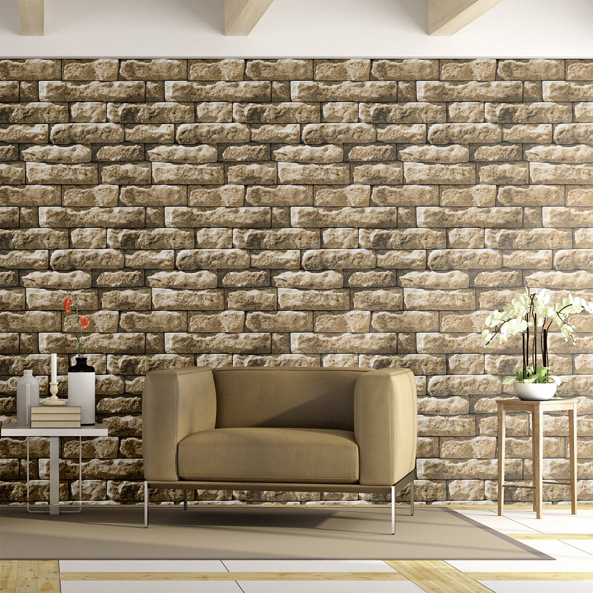 Vinilo Simil Ladrillo 3D - MP0390