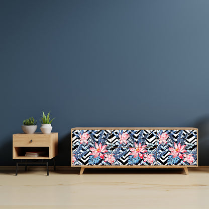 Vinilo Tropical para Muebles Modelo 887