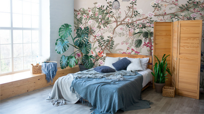 Mural Jardín Tropical con Flores Silvestres - MT570