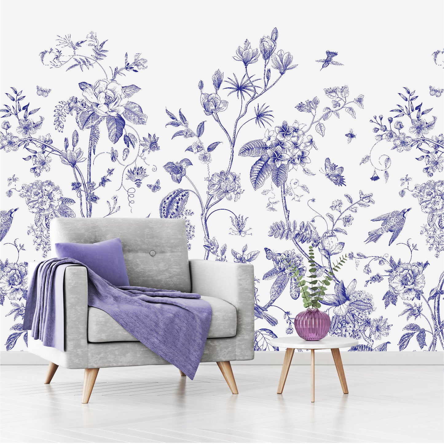 Mural Floral Vintage - MT249