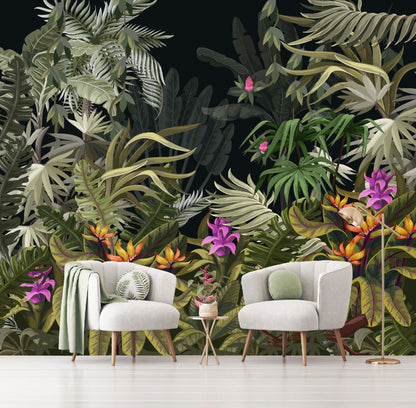 Vinilo Mate Selva Tropical 084